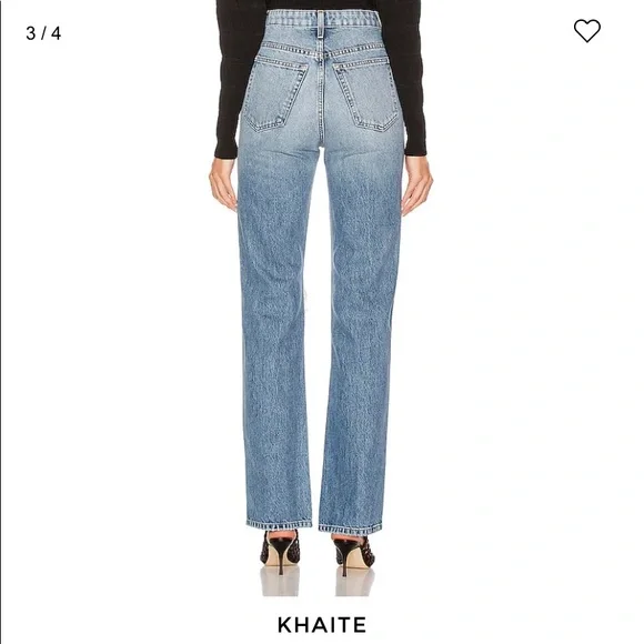 KHAITE Danielle Jeans Portland size 25 like new
Made in USA super high rise ⭐️ - Picture 9 of 13